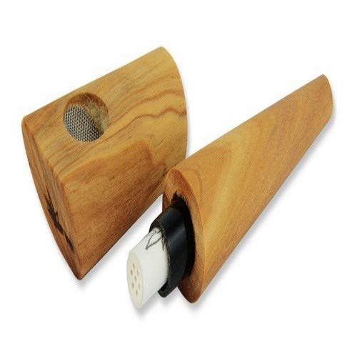 actiTube - Silbato de Madera de Olivo (11,7 cm)