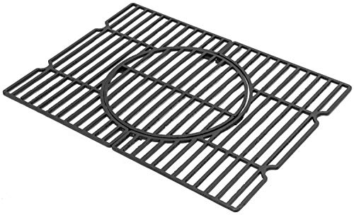 ACTIVA - Parrilla de hierro fundido para Angular R-E-S 56,8 x 41,5 cm, apta para barbacoa de carbón vegetal