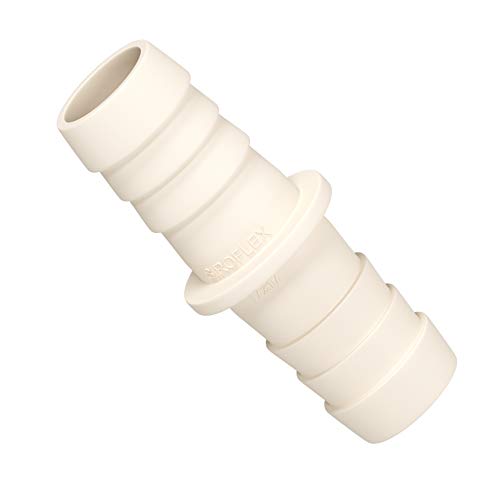 Adaptador de manguera de desagüe de plástico para lavadora lavavajillas por ambos lados – 17/17 mm de diámetro
