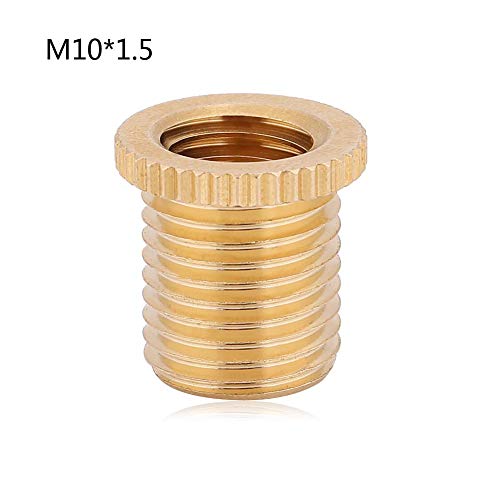 Adaptador de tornillo de perilla de engranaje M10 * 1.25 para rosca de cabeza de perilla de engranaje universal para automóvil