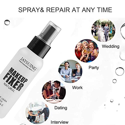 Adaya Spray fijador de Maquillaje Velvet Spray fijador Light Velvet Air (Botella de 100ml-2)