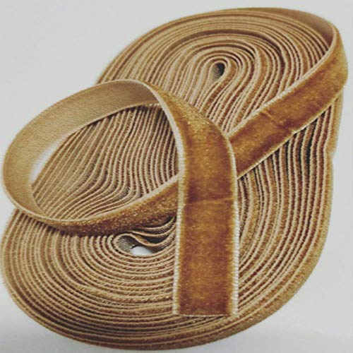 Adg 5yard / Lot 3/8"Tela de múltiples Opciones de Accesorios de Color Blanco de Encaje de Terciopelo Banda de la Cinta del Pelo de la Cinta de Terciopelo de Banda Ancha de 10 mm,Negro