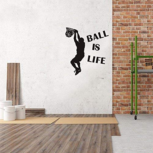 Adhesivos de Pared Controladores Pegatina de Pared Vinilo Gamer de Consola vidoejuegos, Papel Pintado de la decoración del Dormitorio de la Sala de Juegos (Ball)