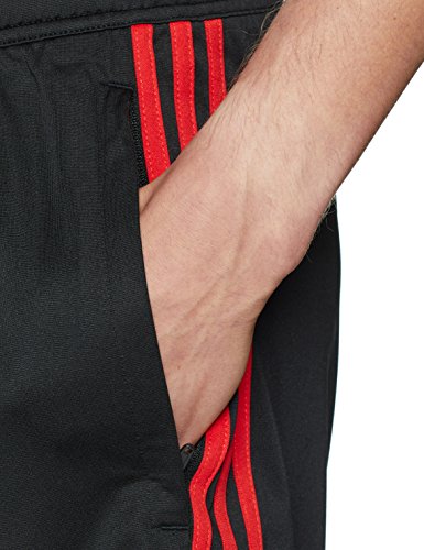 adidas FEF TR SHO Pantalón Corto Entrenamiento Federación Española de Fútbol, Hombre, Negro/Rojo, M