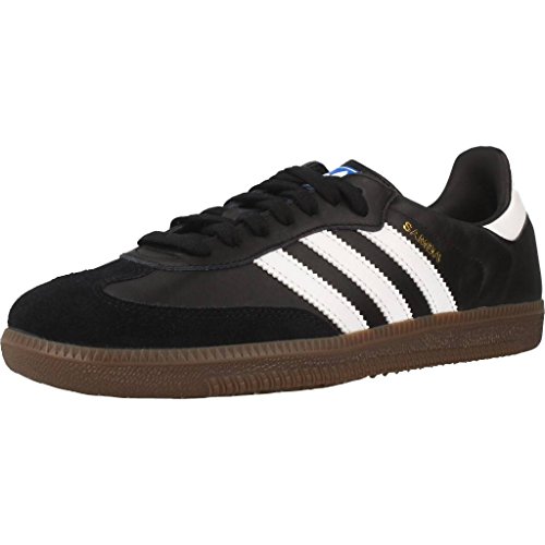 Adidas Samba OG, Zapatillas de Gimnasia para Hombre, Negro (Core Black/Footwear White/Gum 0), 41 1/3 EU