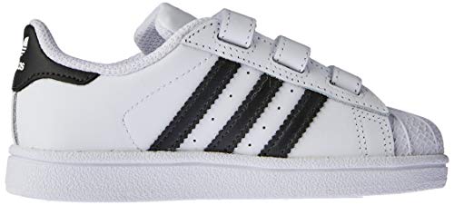 adidas Superstar CF, Zapatillas Unisex Niños, Blanco (Footwear White/Core Black/Footwear White 0), 25 EU