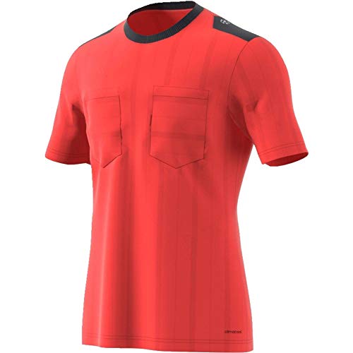 adidas UCL Ref JSY Camiseta Arbitraje UEFA Champions League, Hombre, Rojo (Rojbri/Rojbri), XL