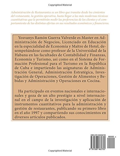 Administración de Restaurantes.: De los cimientos al éxito