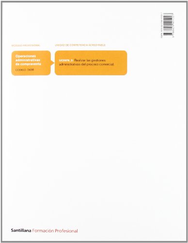 Administración y Gestión Operaciónes Administrativas de Compraventa Gm Ciclo Gestión Administrativa Santillana Fp
