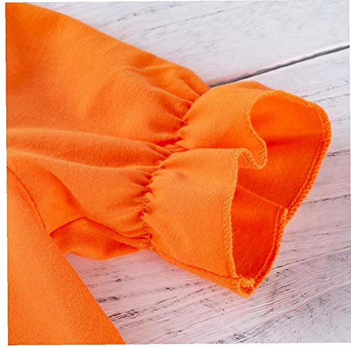 Adore store Halloween del Mono del bebé bebé de la Historieta Impresa Cuerno Manga Body Ropa Creativo de Halloween del Mono Precioso para bebé 73cm 1Ponga Amarillo