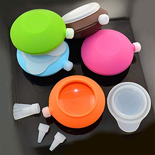Aeromdale 1 x Silicona Macaron Cake Decomax Decomax Decoración Pluma + 3 Boquillas Set Kit Herramienta de Hornear