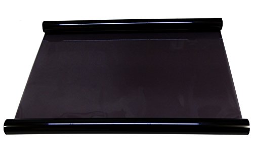 AERZETIX: Pelicula Lamina para Proteccion Ventanas de Coche 3 Metros Color: Negro C4608