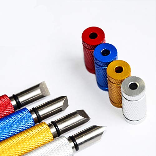 Afilador de palos Golf Club - Herramienta de limpieza de ranurado y limpiador para cuñas y hierros Backspin y control de bola mejorados con marcadores de bola de color combinado ( Color : Red )