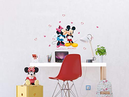 AG Design DKs 1085 Pegatinas-Vilino Decorativo, Papel, Multicolor, 30 x 30 cm