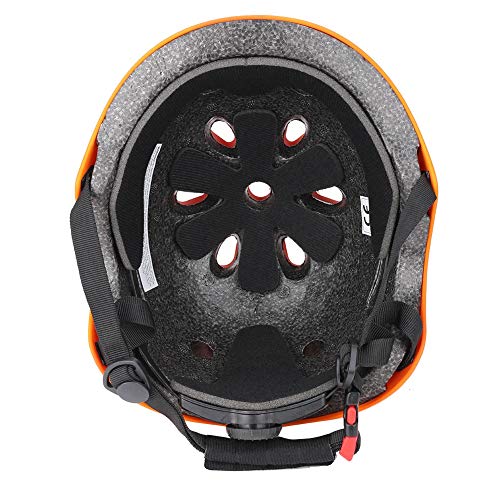 Agatige Casco de Seguridad para Escalada, Casco ventilado Ajustable para montañismo, Ciclismo, Patinaje(L)