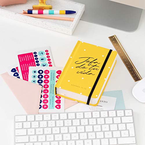Agenda Diaria 19-20. Jefa Yellow. Mini