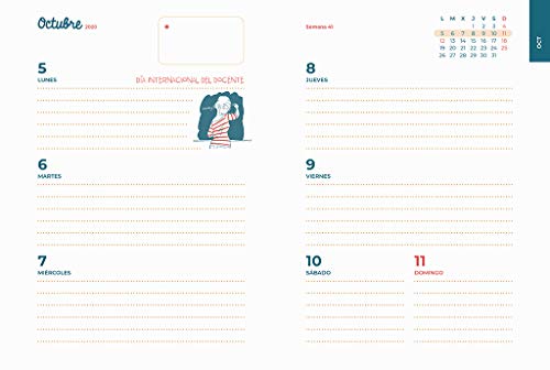 Agenda Maestra de pueblo 2020/2021 (Grijalbo)