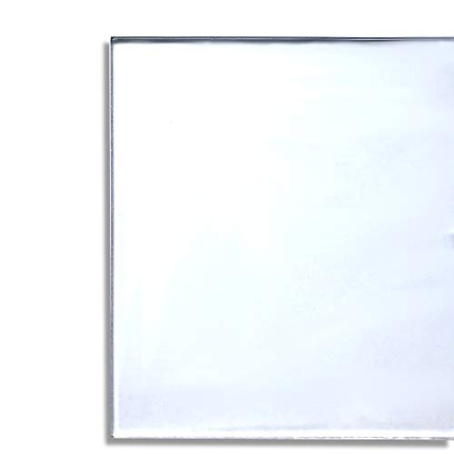 A+H - Lámina de plástico PET similar al plexiglás, 2000 x 1000 x 2 mm con lámina protectora en ambos lados