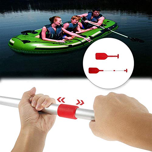 Ahagut Remo Remo de Aluminio Sup Remo Remo de Kayak Desmontable para Bote Inflable, Canoa, Bote de Remo Bote de Canoa