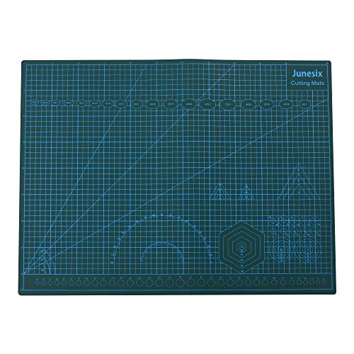 Aibecy 60 * 45 cm (A2) Alfombrillas de corte automático de gran curación Doble cara Duradero Antideslizante Grabado de PVC Tabla de cortar Placa Pad Almohadilla Hecho a mano Herramienta de bricolaje