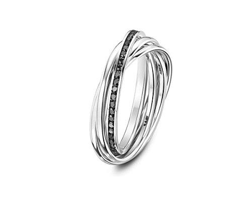 AÏDA www.diamants-- --perles.com Alliance boda Diamant-oro blanco, 1000-9 K 375/6 mm de longitud