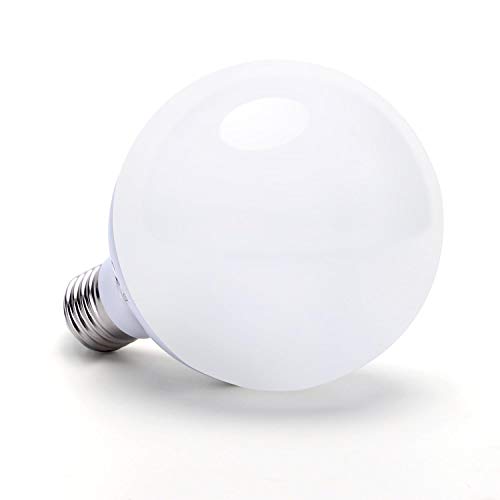 Aigostar - Pack de 3 Bombillas LED G95, globo, 15W, casquillo gordo E27, 1275 lumen, luz blanca 6400K [Clase de eficiencia energética A+]