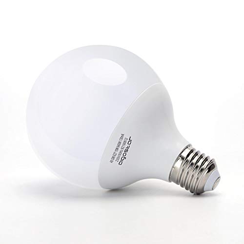 Aigostar - Pack de 3 Bombillas LED G95, globo, 15W, casquillo gordo E27, 1275 lumen, luz blanca 6400K [Clase de eficiencia energética A+]