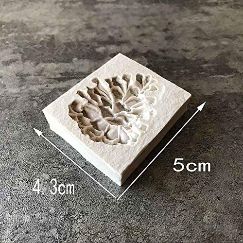 AILOVA - Molde de Silicona para Fondant con Forma de Cono de Frutos Secos de Pino para decoración de Pasteles de Chocolate