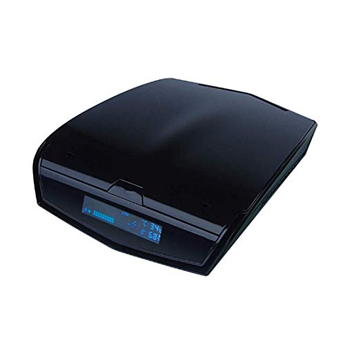Aire Inteligente Desinfección de la Máquina Coche Purificador de Aire Filtro de Iones Negativos Del Vehículo Purificador de Aire Ambientador de Aire Llevado Elegante Luz de la Pantalla Brown,N
