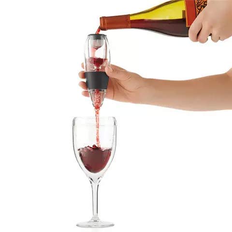Aireador de Vino con Base.decantador de Vino con Base.Ideal para Todo Tipo de vinos,Ideal para Regalar,Utensilios para el Vino