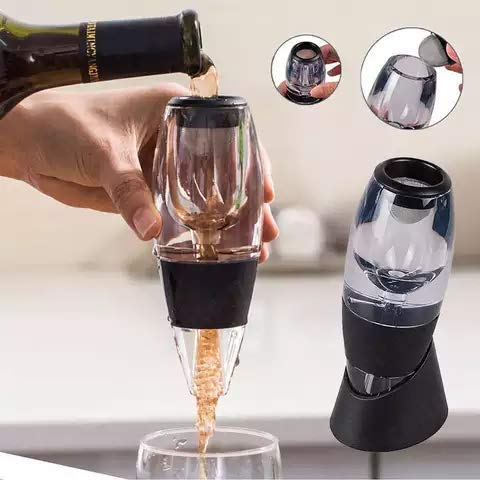 Aireador de Vino con Base.decantador de Vino con Base.Ideal para Todo Tipo de vinos,Ideal para Regalar,Utensilios para el Vino
