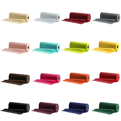 Airlaid Servilletas para cubertería, Aspecto de Tela, servilletas plegadas con Ranura, 40 x 40 cm, 1/8 Pliegues, Bolsa para Cubiertos, Bodas, cumpleaños, hoteles, Catering, Turquesa, 100 Servietten