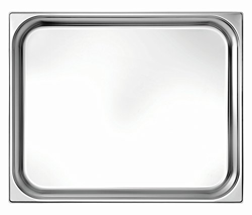 Aisi10 - Aisi10 - acero inoxidable bandeja gastronorm gn 2/1 - l650 x 530 mm - 65 mm
