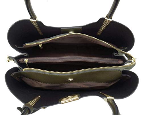 AK Bolso de las señoras de la moda Bolso bandolera Bolso nuevo de la moda Bolso de hombro de las mujeres S Bolso de mensajero negro simple,color caramelo
