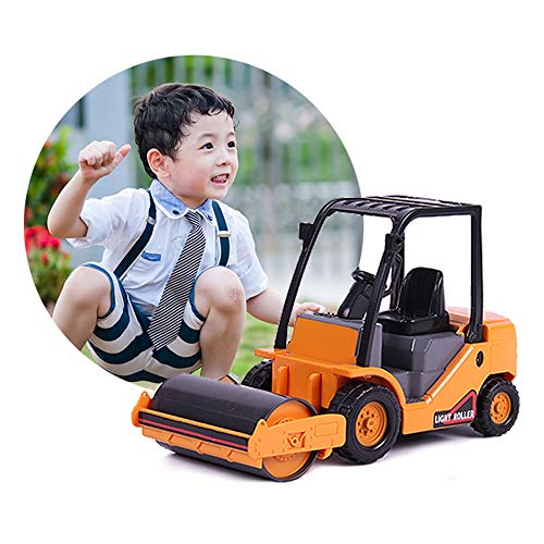 Alapet Juguete para niños Ingeniería Coche Coche Rodillo de camino Modelo de niño Niño de 6 a 6 años de edad Caja de regalo Camino pequeño Rodillo Coche Inercia Potencia Interacción entre padres e hij