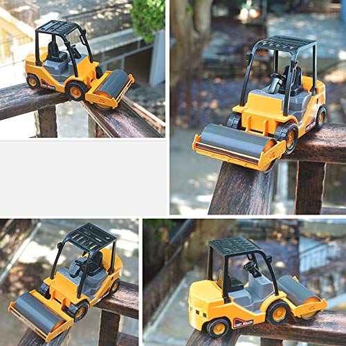 Alapet Juguete para niños Ingeniería Coche Coche Rodillo de camino Modelo de niño Niño de 6 a 6 años de edad Caja de regalo Camino pequeño Rodillo Coche Inercia Potencia Interacción entre padres e hij