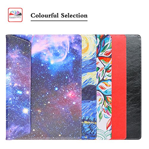 Alapmk Diseñado Especialmente La Funda Protectora de Cuero de PU para 14" HP ProBook x360 440 G1 & Lenovo ThinkPad L14 Series Laptop(No Compatible con: ProBook 440 Series),Love Tree