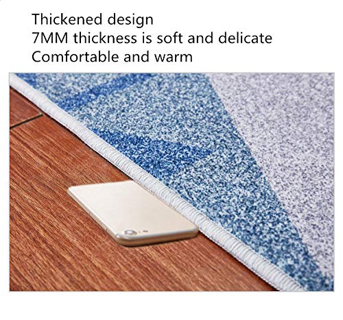 Alayth Alfombras Online Alfombra de Pelo Corto Antideslizante Fácil de Limpiar de Fibra de Vidrio Resistente al Desgaste Antiestático-120 * 160cm