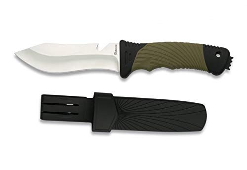 ALBAINOX- 32340 - Cuchillo Albainox. Mango ABS-Goma. Skinner - Herramienta para Caza, Pesca, Camping, Outdoor, Supervivencia y Bushcraft