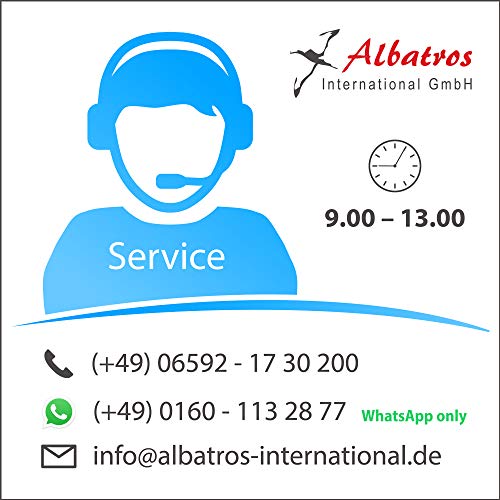 Albatros Silla Rimini, Set de 6 sillas, Beige, certificada por la SGS, Silla de Comedor