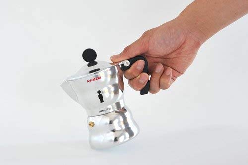 Alessi Moka AAM33 - Cafetera italiana, 3 tazas