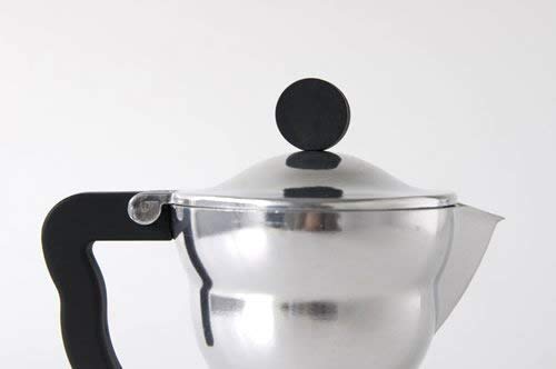 Alessi Moka AAM33 - Cafetera italiana, 3 tazas