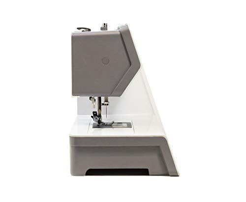 Alfa Smart Plus - Máquina de Coser electrónica, Blanco, 100 Puntadas