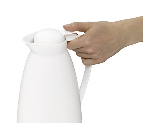 ALFI 0825010100 Eco - Jarra isotérmica (plástico, 1 L), Color Blanco