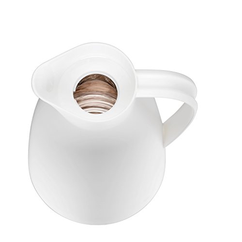 ALFI 0825010100 Eco - Jarra isotérmica (plástico, 1 L), Color Blanco