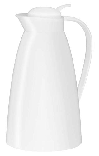 ALFI 0825010100 Eco - Jarra isotérmica (plástico, 1 L), Color Blanco