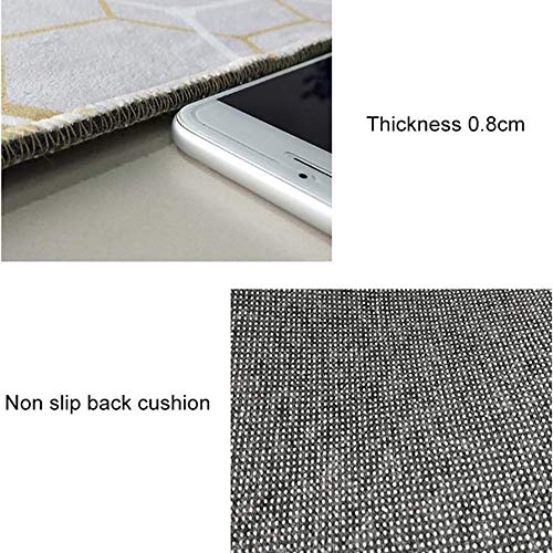 Alfombras XIA Flor Hierba Mat, Vendimia, Ambiente Sencillo, for la Cocina, Sala de Estar, Dormitorio, Pasillo del Canal se Puede Cortar (Size : 0.7x2m)
