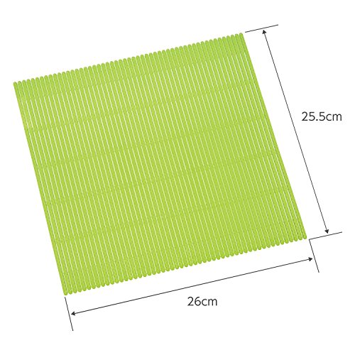 Alfombrilla de plástico japonés antiadherente para sushi (Makisu)