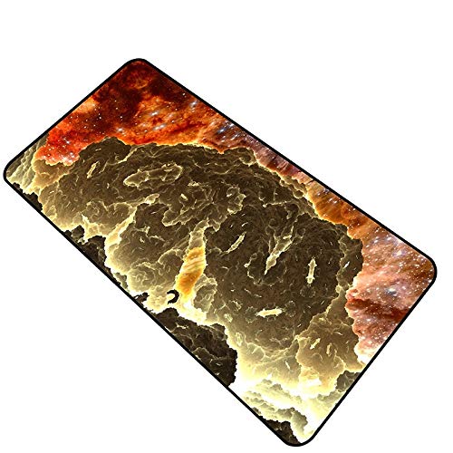 Alfombrilla de Ratón con Estampado de Flores, Juego de Pc, Teclado Portátil, Alfombrilla de Mesa Grande, Regalos de Navidad para Jugadores, 1000X500X3Mm