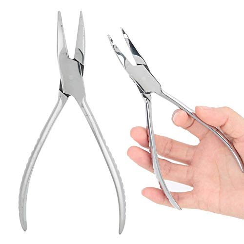 Alicates de acero inoxidable óptico para gafas, alicates de ajuste profesional para gafas, herramienta de reparación para gafas